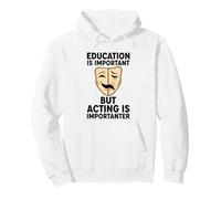 L'éducation est Importante mais agir est importateur Sweat à Capuche