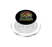 L'éducation est Importante, mais la pêche est Importante PopSockets PopGrip pour MagSafe