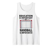 L'éducation est Importante mais Le Handball est importateur Débardeur