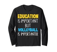 L'éducation est importante, mais le volley-ball l'est encore plus drôle Manche Longue