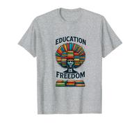 L'éducation est la liberté - Afrocentrique Book Power Art T-Shirt