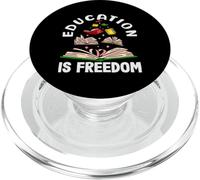 L'éducation est la liberté Mois de l'histoire des Noirs PopSockets PopGrip pour MagSafe