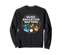 L'éducation Musicale Compte Les Enseignants de Musique Appréciation des Femmes Sweatshirt