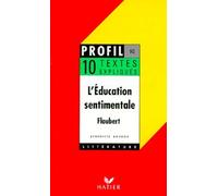 L'education Sentimentale (1869), Flaubert - 10 Textes Expliqués