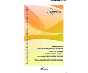 L'éducation thérapeutique du patient - Joris Thievenaz - L'harmattan - broché - Revue