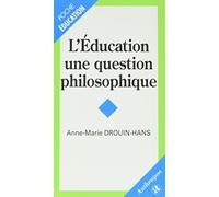 L'éducation, une question de philosophie
