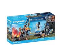 Playmobil Set de jeu 71645 Duel de Chevaliers Novelmore – 2 chevaliers, cheval, armure – Dès 4 ans