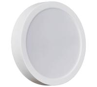 LEDUNI Plafonnier de surface LED circulaire 20 W 2000 lm Angle 120 IP20 Aluminium 210 x 28H mm (lumière neutre)