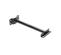 LEDUNI Support avec bras pour montage de spots muraux 48 cm, acier finition noire éclairant panneaux publicitaires et compatible projecteurs LED extérieurs