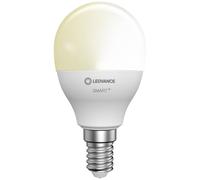 LEDVANCE 4058075729100 LED CEE F (A - G) E14 forme de goutte 4.9 W = 40 W blanc chaud (Ø x H) 47 mm x 47 mm 1 pc(s)