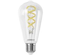 LEDVANCE 4058075777873 LED CEE F (A - G) E27 4.8 W = 40 W de blanc chaud à blanc froid, RVB (Ø x H) 64 mm x 64 mm 1 pc(s)