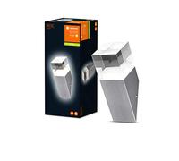 LEDVANCE adapté à mur | ENDURA STYLE CRYSTAL / 4 |50 W | Blanc chaud | 3000 K | steel | IP44