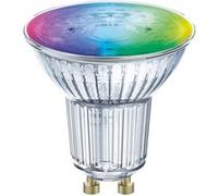 LEDVANCE Ampoule LED à réflecteur - GU10 - RGBW - 2700…6500 K - 5 W - remplacement pour 40-W-Lampada con riflettore - SMART+ Spot GU10 Multicolour} blanc G