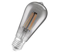 LEDVANCE Ampoule LED | E27 | Blanc chaud | 2700 K | 6W équivalent à 44W | SMART+ Filament Edison Dimmable