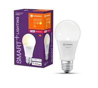 LEDVANCE Ampoule LED intelligente avec technologie ZigBee, E27-base, optique dépolie ,Blanc chaud (2700K), 806 Lumen, Remplacement de la traditionnelle 60W-Ampoules 4-Pack