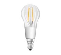 Ledvance Ampoule Led Intelligente Avec Wifi, Culot E14, Gradable, Blanc Chaud (2700k), Forme De Goutte, Filament Clair, Remplacement Des Ampoules De 75w, Contrôlable Avec Alexa, Google Et App, 1-Pack 