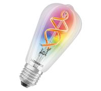 LEDVANCE Ampoule LED intelligente avec Wifi, E27, couleurs RVB modifiables, form