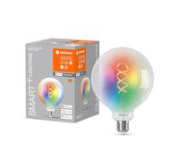 LEDVANCE Ampoule LED SMART+ WIFI, 4,8 W, 470 lm, forme globe diamètre 125 mm, E27, multi couleurs et lumière blanche, dimmable, commande par application ou vocale, longue durée de vie