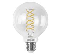 LEDVANCE Ampoule LED SMART+ WIFI, transparente, 8W, 806lm, forme globe 95mm et c