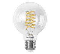 LEDVANCE Ampoule LED SMART+ WIFI,transparente,8W,806lm,forme globe diamètre 80mm