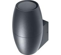Ledvance Applique Endura Classic Cannon Wall Up gris foncé Ø7,5cm IP44 max. 35W GU10