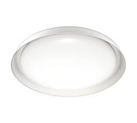 LEDVANCE Applique et plafonnier LED intelligents pour une utilisation en intérieur avec technologie WiFi, couleur de la lumière variable(3000K-6500K), blanc, 43cm,compatible avec Google et Alexa,ORBIS