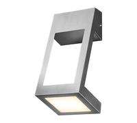 LEDVANCE Applique murale et plafonnier à LED, luminaire design d'aspect anguleux pour l'extérieur, blanc chaud (3000K), acier inoxydable, 7W, ENDURA STYLE EDGE WALL UPDOWN