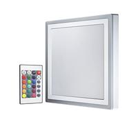 LEDVANCE Applique - plafonnier LED COLOUR + WHITE | Square | blanc chaud | 400mm | 38W | Aluminium | IP20