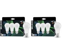 LEDVANCE BELLALUX Lampe à LED, E27-base, optique dépolie,Blanc froid (4000K), 1055 Lumen, Remplacement de la traditionnelle 75W-Ampoules 3-Pack (Lot de 2)