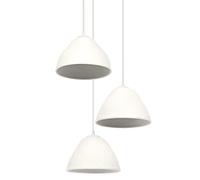 LEDVANCE blanc 3-flamme luminaire suspendu décoratif Camel Bell en métal et papi
