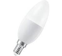 LEDVANCE Lampe LED intelligente avec technologie WiFi, douille E14, dimmable, blanc chaud (2700 K), remplace les lampes à incandescence par 40W, bougie SMART+ WiFi à intensité variable, paquet de 1