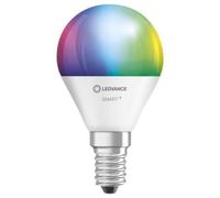 LEDVANCE BTE1 Ampoule Smart+ WIFI SPHERIQUE DEPOLIE 40W E14 COULEUR CHANGEANTE Couleur G