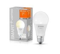 LEDVANCE Lampe LED intelligente avec technologie WiFi, douille E27, dimmable, blanc chaud (2700 K), remplace les lampes à incandescence par 60W, SMART+ WiFi Classic Dimmable, paquet de 1