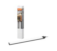 LEDVANCE Capteur d'angle linéaire sans cadre 35 cm 5 W 320 lm 3000/4000/6500 Blanc chaud/blanc froid/lumière du jour CCT dimmable, aluminium noir, IP20