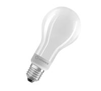 LEDVANCE Classic LED E27 Poire Filament Dépolie 18W 2452lm - 827 Blanc Très Chaud | Dimmable - Équivalent 150W