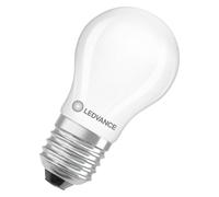 LEDVANCE Classic P40 Performance Class. Ampoule led esferique mate 220-240V 3,4W 2700K E27. 470 Lumen. Equivalent á 40W. 15.000 Heures. 84 X 45mm.