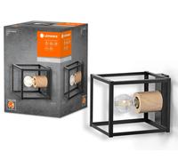 Ledvance Decor Applique Nairobi 1xE27 max 15W bois noir - LUM759145 [EEK: Non conforme]