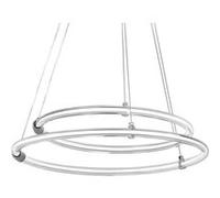 LEDVANCE Decor Aura - Lampe suspendue 2 flammes en polycarbonate ondulé avec LED et design filament - 21W - 2400 lm - 3000 K - 830 blanc chaud - dimmable - gris foncé - plastique (PC) - 498 mm - IP20.