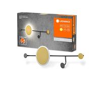 LEDVANCE DECOR Patère Perchero, 770mm, gris, utilisation combinée d'une patère et d'une lampe, module LED intégré avec couleur de lumière blanc chaud (3000K), protection IP20
