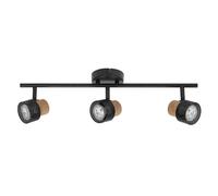 LEDVANCE DECOR SPOT CORK 3 x 3,4W, 690lm, noir, spot, têtes réglables, utilisati