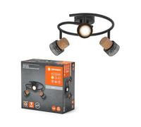 LEDVANCE Decor Spot Cork SP 3X3.4W 927GU10BKLEDV, 10.2 W, Black