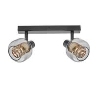 LEDVANCE Decor Spot Firefly Lampe noire, style industriel, 2 x 2,8 W, 500 lm, 27