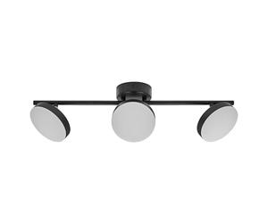 LEDVANCE Decor Spot Moon Leuchte schwarz. 3 Leuchtenkopfe réglable. 16 W. 840 lm. 3000 K. Gehäuse aus Metall. funktionales und minimalistisches Design. einfache Montage. LED nicht austauschbar