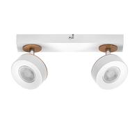 LEDVANCE DECOR SPOT PLUTO 9,6W, 615lm, blanc, spot, têtes réglables, utilisation