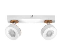 LEDVANCE DECOR SPOT PLUTO 9,6W, 615lm, blanc, spot, têtes réglables, utilisation