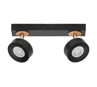 LEDVANCE DECOR SPOT PLUTO 9,6W, 615lm, noir, spot, têtes réglables, utilisation