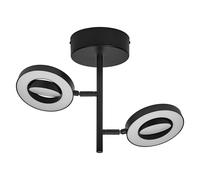 LEDVANCE DECOR SPOT SATURN 21W, 465lm, noir, spot, têtes réglables, utilisation