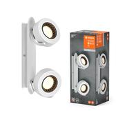 LEDVANCE DECOR SPOT VENUS, 10,5W, 450lm, blanc, lampe spot, têtes réglables, utilisation polyvalente, spot d’intérieur, ton blanc chaud, finition supérieure, montage facile