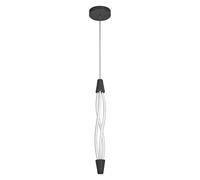 LEDVANCE Decor Swirl Lampe suspendue verte en polycarbonate ondulé avec LED et d