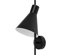 LEDVANCE DECOR Tokio Wall Applique murale, noir, 5W, 420lm, module LED intégré de couleur blanc chaud (3000K), style japonais, longue durée de vie de 30.000 heures, classe de protection IP20